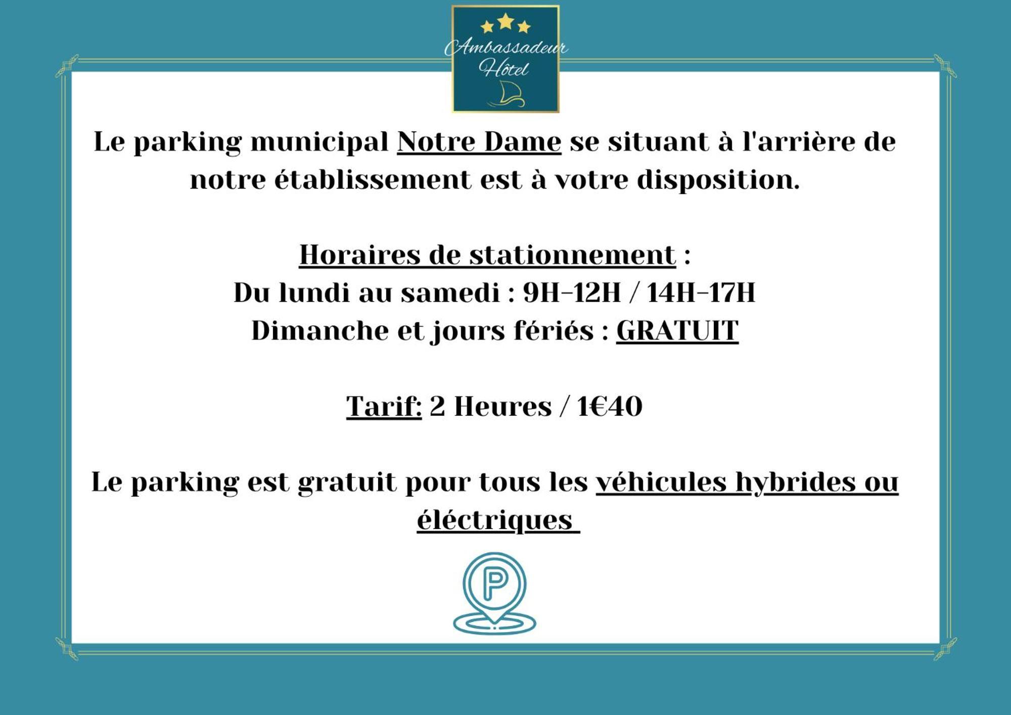 Ambassadeur Hotel - Cherbourg Port De Plaisance מראה חיצוני תמונה