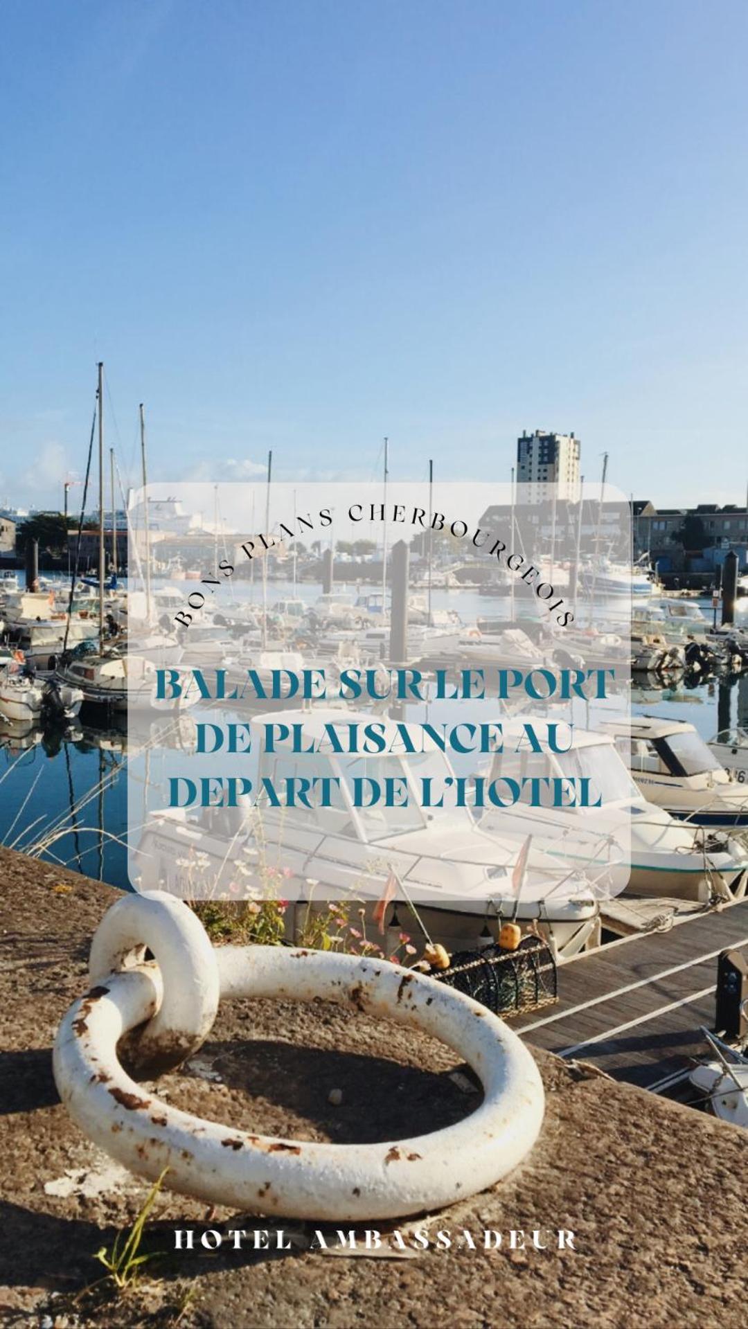 Ambassadeur Hotel - Cherbourg Port De Plaisance מראה חיצוני תמונה